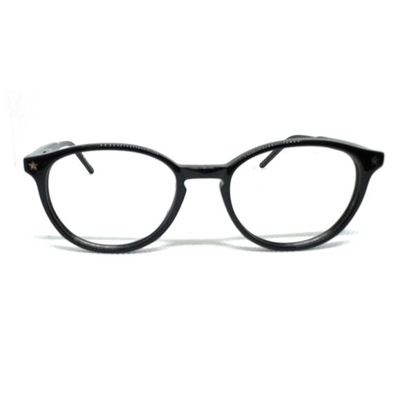OLOS 51-000187 BLACK HANDMADE FRAME SUNGLASSES EYEGLASSES 48-18-135 - Picture 1 of 5
